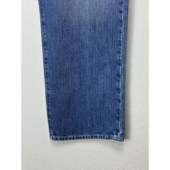 Polo Ralph Lauren Classic Jeans Mens 40x30 Blue 867 Distressed Medium Wash Denim - Picture 2 of 16